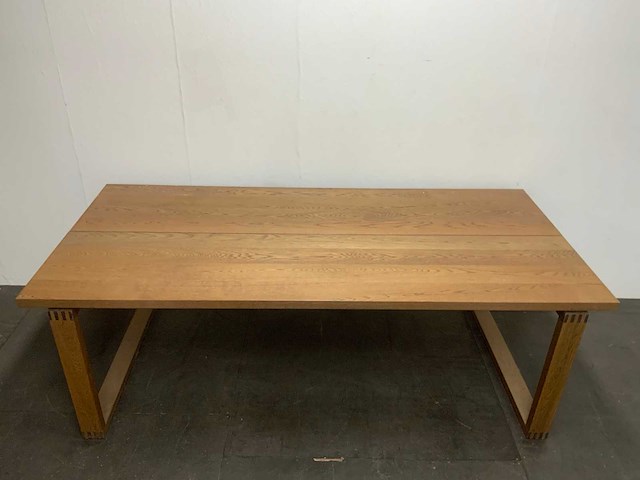 Eetkamertafel 220x100x73 cm - afbeelding 3 van  5