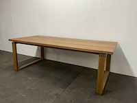 Eetkamertafel 220x100x73 cm - afbeelding 4 van  5