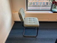 Eetkamertafel 220x95x57 cm en zes eetkamerstoelen - afbeelding 6 van  7