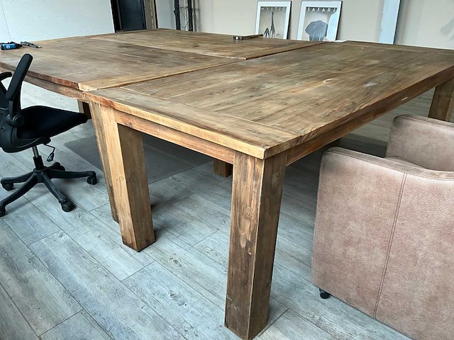 Eetkamertafel (3x) - afbeelding 3 van  4