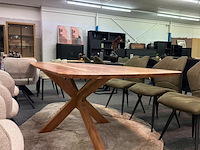 Eetkamertafel accacia lissabon 240cm - afbeelding 2 van  8