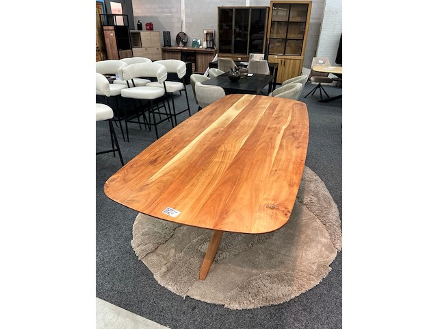 Eetkamertafel accacia lissabon 240cm - afbeelding 4 van  8