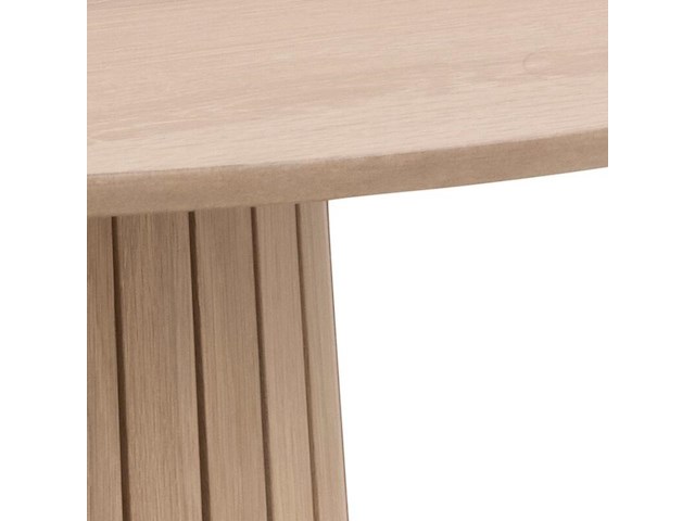 Eetkamertafel, actona, cristo, veneer oak, lacquered - afbeelding 3 van  8