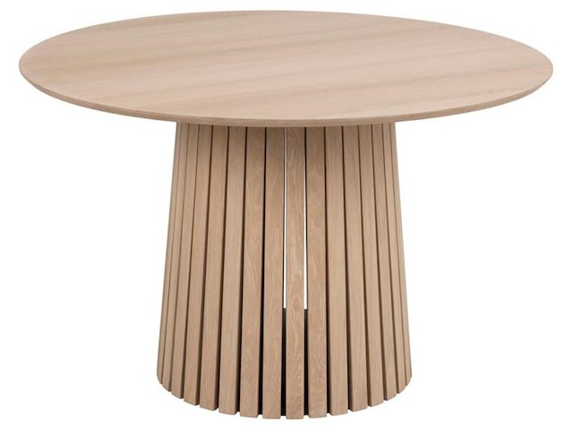 Eetkamertafel, actona, cristo, veneer oak, lacquered - afbeelding 1 van  8