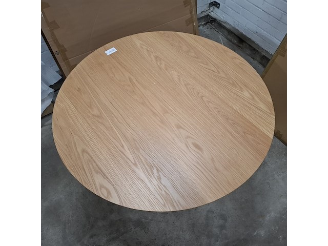 Eetkamertafel, actona, cristo, veneer oak, lacquered - afbeelding 3 van  8