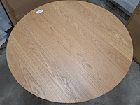 Eetkamertafel, actona, cristo, veneer oak, lacquered - afbeelding 3 van  8