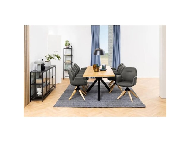 Eetkamertafel, actona, heaven, top wild oak veneer - afbeelding 4 van  8