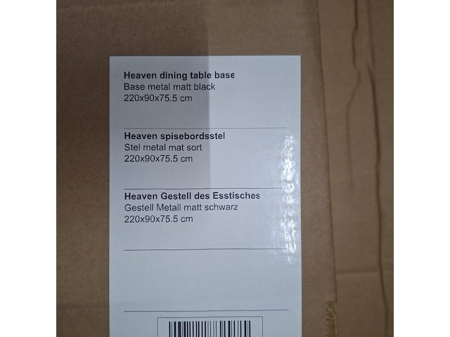 Eetkamertafel, actona, heaven, top wild oak veneer - afbeelding 8 van  8