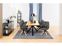 Eetkamertafel, actona, heaven, top wild oak veneer - afbeelding 4 van  9