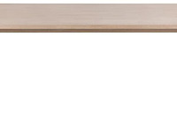 Eetkamertafel, actona, linley dining table, top white pigmented oiled oak veneer, base white pigmented oiled oak - afbeelding 2 van  6