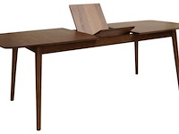 Eetkamertafel, actona, montreux dining table, walnut veneer matt - afbeelding 6 van  9