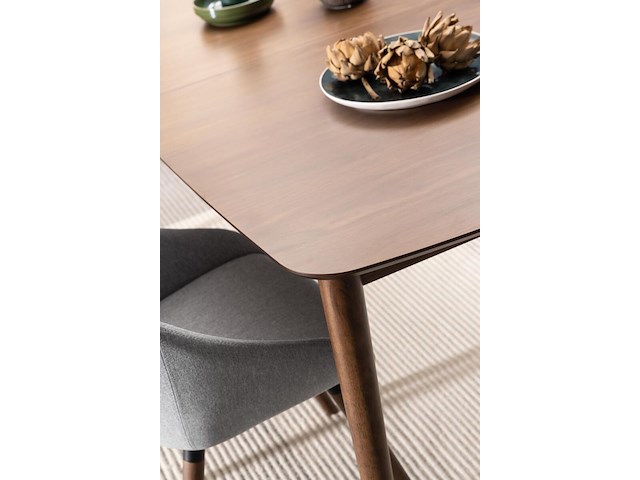 Eetkamertafel, actona, montreux dining table, walnut veneer matt - afbeelding 8 van  9