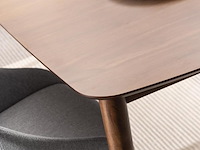 Eetkamertafel, actona, montreux dining table, walnut veneer matt - afbeelding 8 van  9