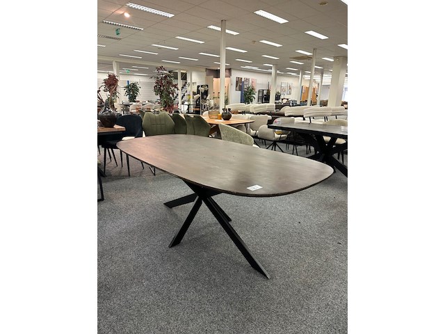 Eetkamertafel alexandra 200cm, mango, japandi - afbeelding 6 van  9