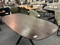 Eetkamertafel alexandra 200cm, mango, japandi - afbeelding 9 van  9