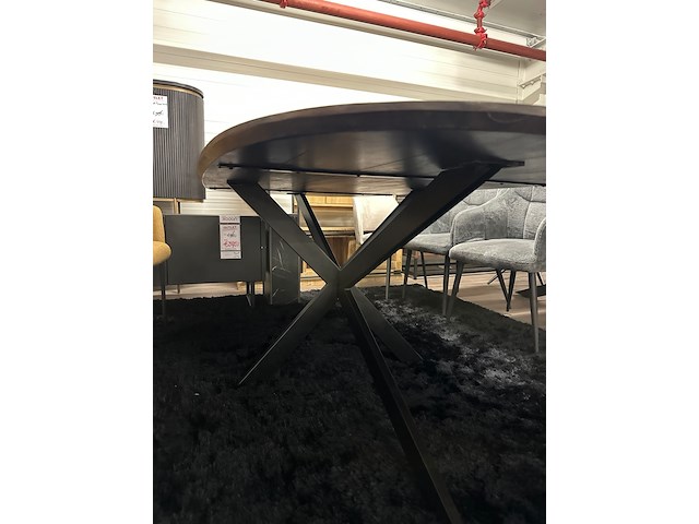 Eetkamertafel alexandra 200cm, mango, japandi - afbeelding 2 van  6
