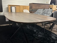Eetkamertafel alexandra 200cm, mango, japandi - afbeelding 3 van  6
