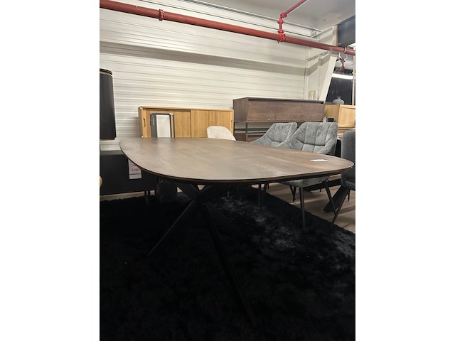Eetkamertafel alexandra 200cm, mango, japandi - afbeelding 4 van  6