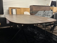 Eetkamertafel alexandra 200cm, mango, japandi - afbeelding 4 van  6