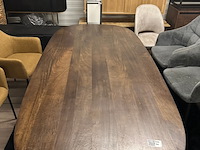 Eetkamertafel alexandra 200cm, mango, japandi - afbeelding 5 van  6