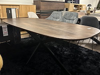 Eetkamertafel alexandra 200cm, mango, japandi - afbeelding 6 van  6