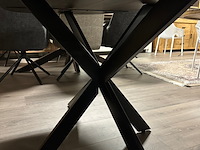 Eetkamertafel alexandra deens ovaal 160cm, mango, japandi - afbeelding 3 van  5