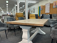 Eetkamertafel amanda grenen 200cm, ibiza stijl - afbeelding 8 van  8