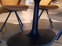 Eetkamertafel arco, joist, zwart, ellips 1 - afbeelding 6 van  7