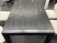 Eetkamertafel barcelona 240cm, bruin - afbeelding 1 van  3