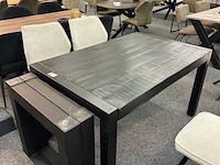 Eetkamertafel barcelona 240cm, bruin - afbeelding 2 van  3