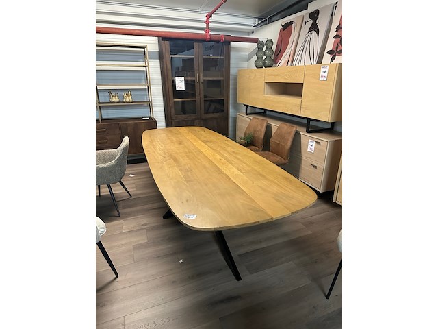 Eetkamertafel ben 280cm, wildeboer, naturel - afbeelding 3 van  5