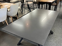 Eetkamertafel berlijn 180cm, antraciet - afbeelding 1 van  5