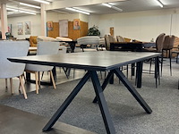 Eetkamertafel berlijn 180cm, antraciet - afbeelding 2 van  5