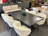 Eetkamertafel berlijn 180cm, antraciet - afbeelding 4 van  5