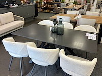Eetkamertafel berlijn 180cm, antraciet - afbeelding 5 van  5
