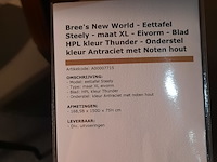 Eetkamertafel bree's new world, steely, thunder/antraciet - afbeelding 6 van  7