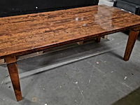 Eetkamertafel, bruin - afbeelding 1 van  2