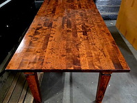 Eetkamertafel, bruin - afbeelding 2 van  2
