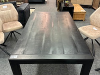 Eetkamertafel dani 160cm, mango, zwart - afbeelding 4 van  4