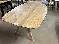 Eetkamertafel deens ovaal 180 x 100 - afbeelding 1 van  3