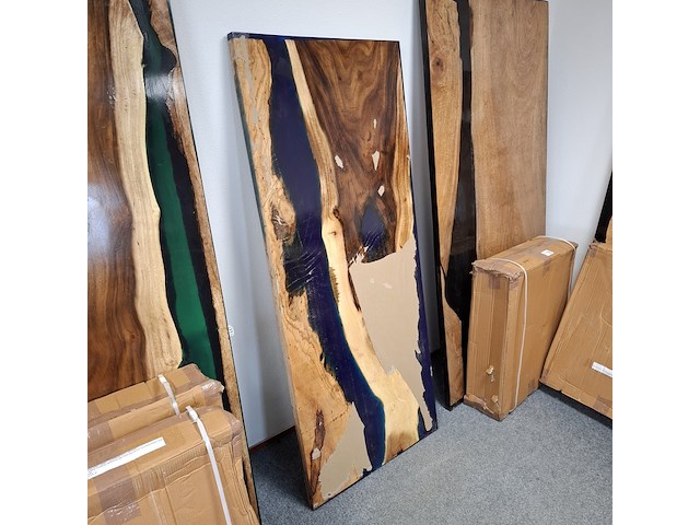 Eetkamertafel, epoxy - afbeelding 2 van  3