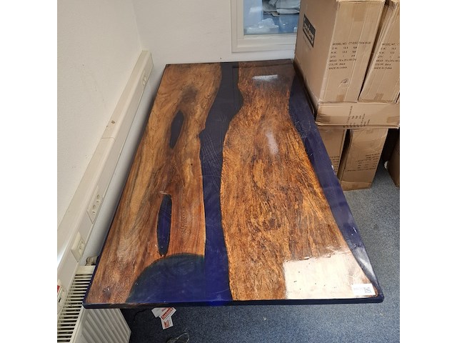 Eetkamertafel, epoxy - afbeelding 4 van  4