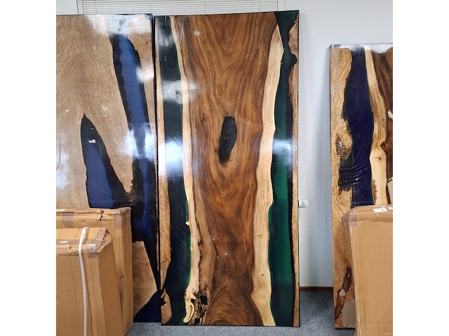 Eetkamertafel, expoxy - afbeelding 1 van  3