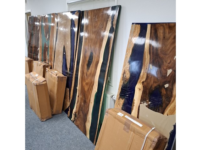 Eetkamertafel, expoxy - afbeelding 2 van  3