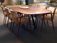 Eetkamertafel harvink, fier, deens ovaal - afbeelding 4 van  7
