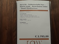 Eetkamertafel harvink, fier, deens ovaal - afbeelding 7 van  7