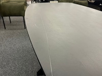 Eetkamertafel jasper 190cm, mango, zwart - afbeelding 4 van  6