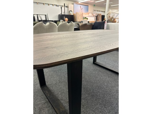 Eetkamertafel joey deens ovaal 180cm, japandi - afbeelding 3 van  5