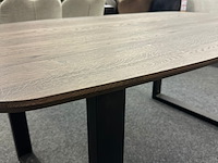 Eetkamertafel joey deens ovaal 180cm, japandi - afbeelding 3 van  5