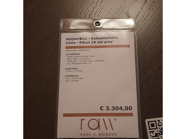 Eetkamertafel keijser&co, cone - afbeelding 2 van  7
